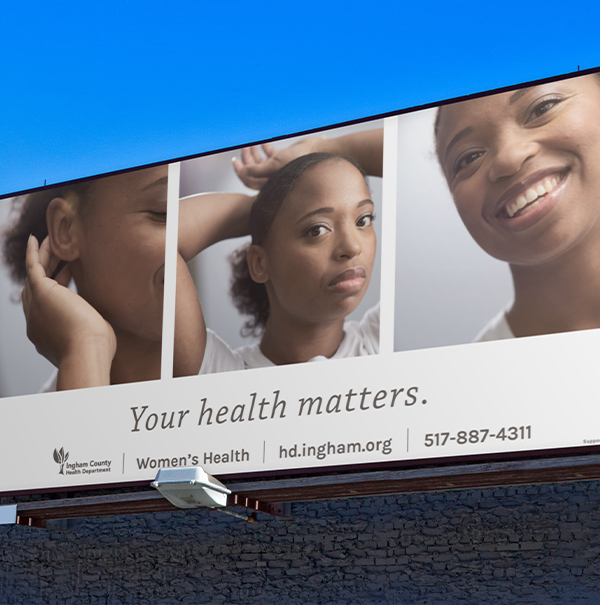 "Your Health Matters" billboard